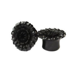 Wildflower Plugs - Horn Plugs Buddha Jewelry   